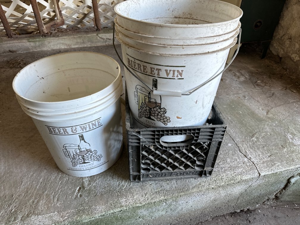 Crate and Pails