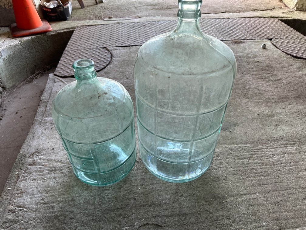 Aqua Tint Glass Water Jugs