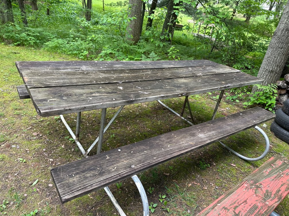 8’ Wood Picnic Table
