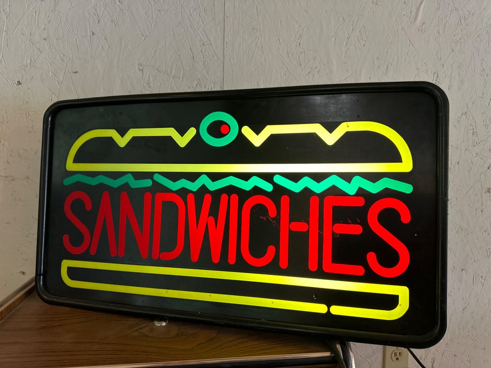 Sandwiches Neon Sign