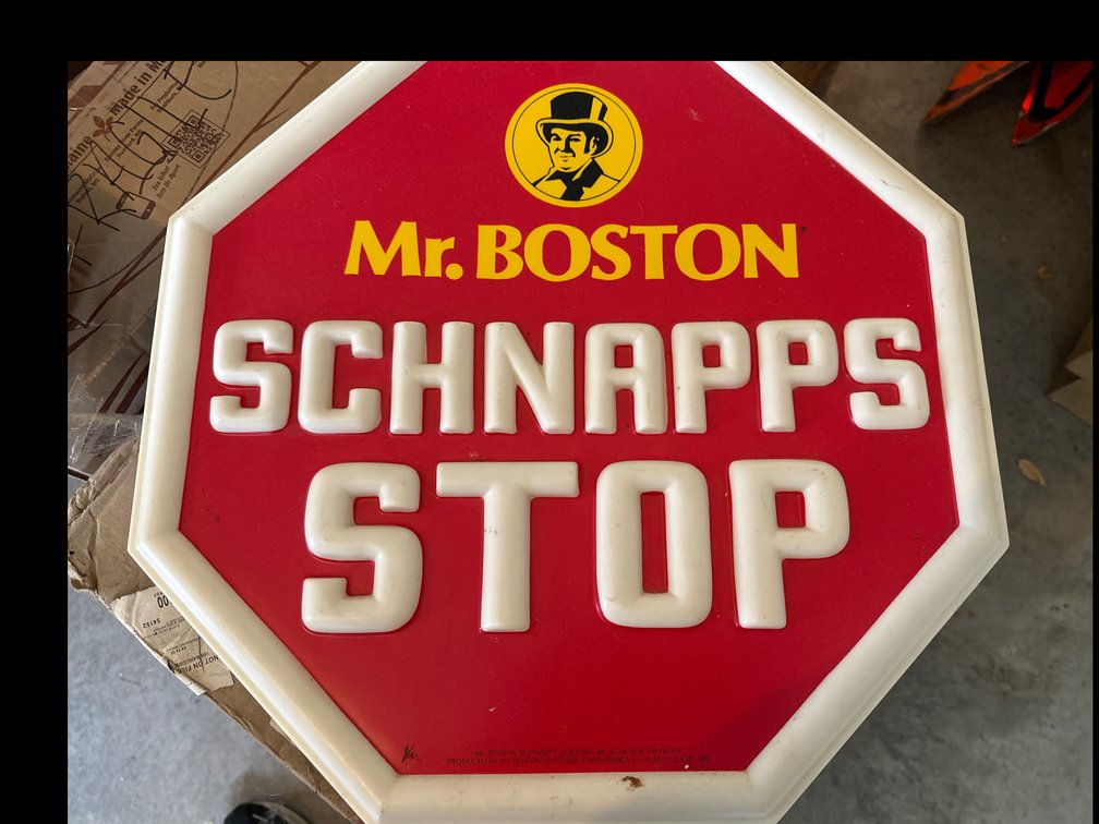 Schnapps Lighted Sign