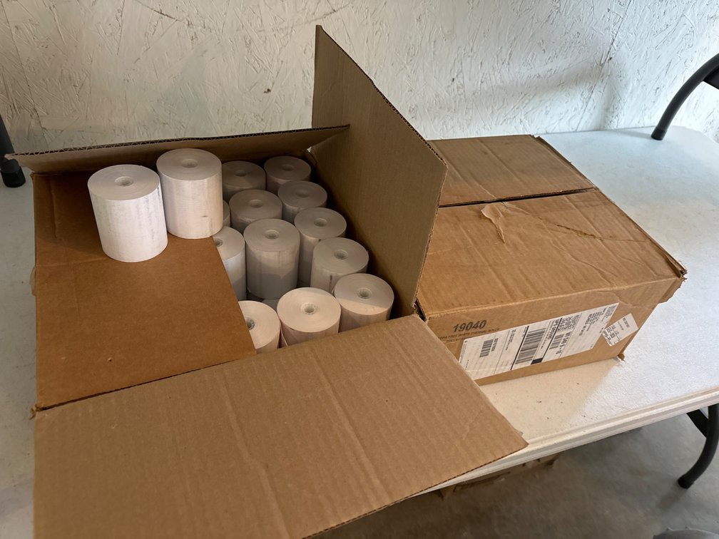 3 1/8” White Thermal Rolls