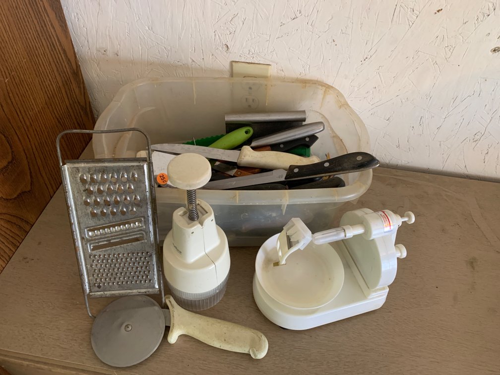 Kitchen Knives And Utensils