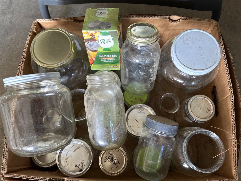 Variety of Jars