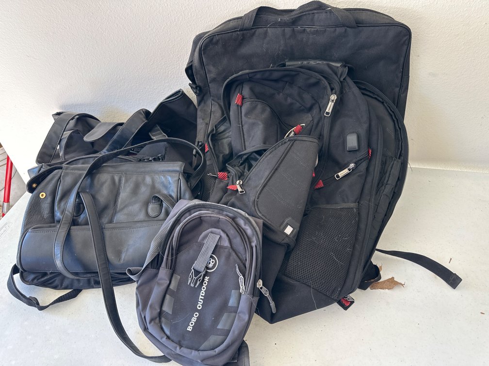 Back Packs, Purse and Bags