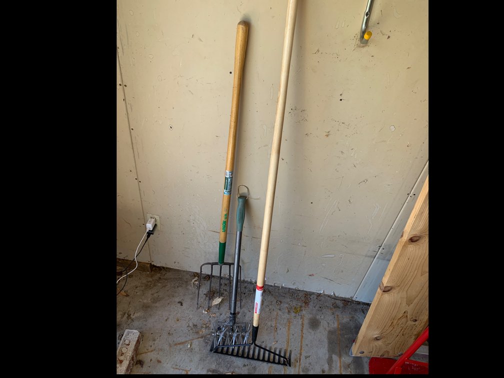 Rake, Pitchfork, Edger