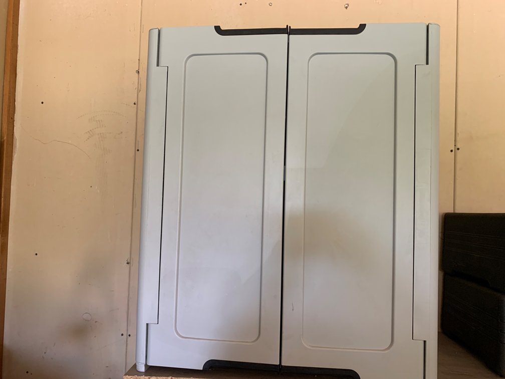 Plastic Storage Cabinet-36” X 30” X 18.5”