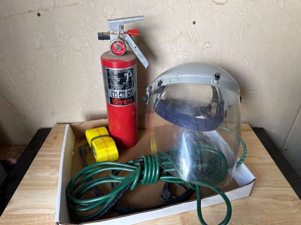 Shield, Fire Extinguisher, Strap