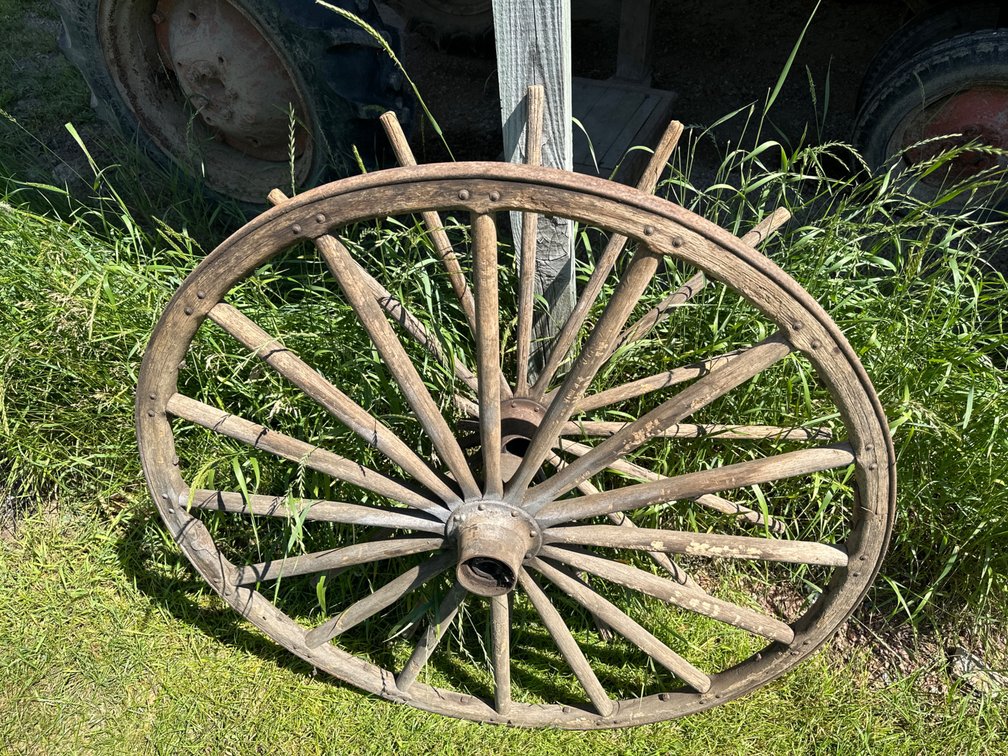 Wood Wheels-2 Broken
