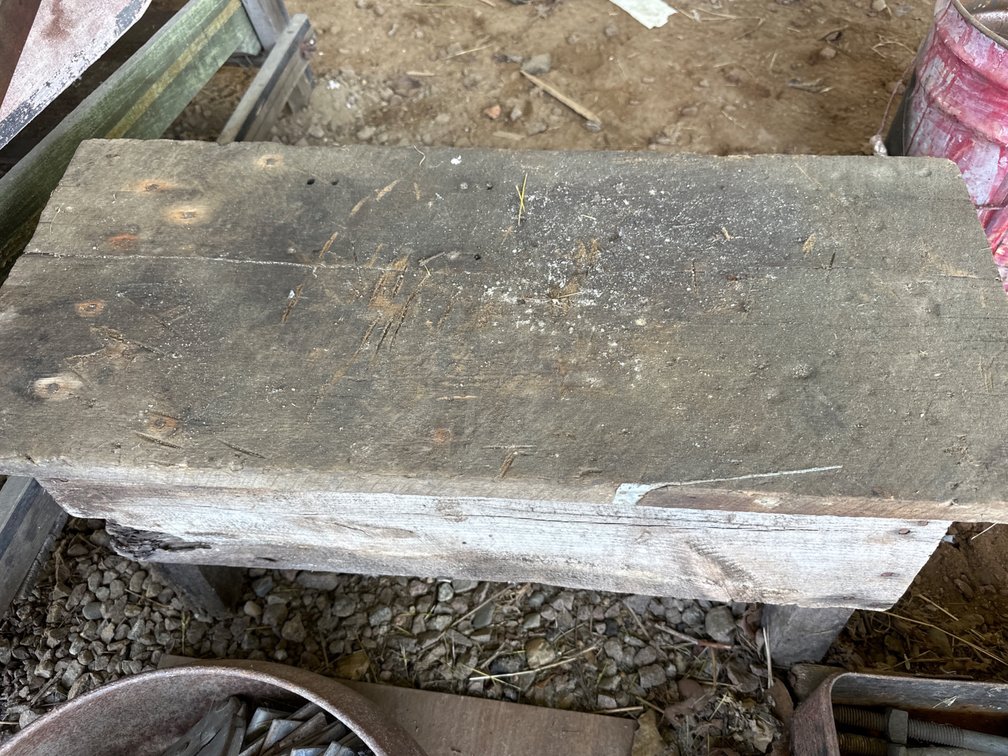 Wood Bench
