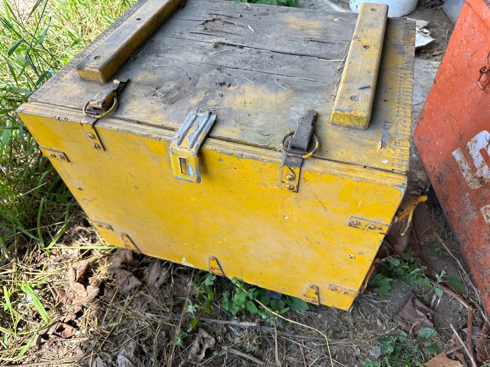Yellow Storage Box-16” X 16”