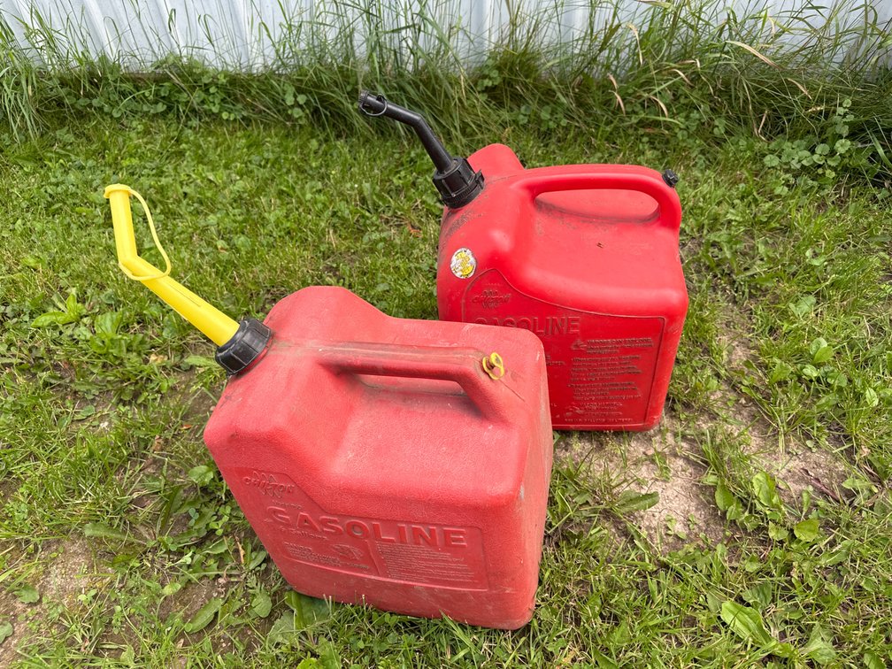 (2) 6 Gallon Gas Tanks