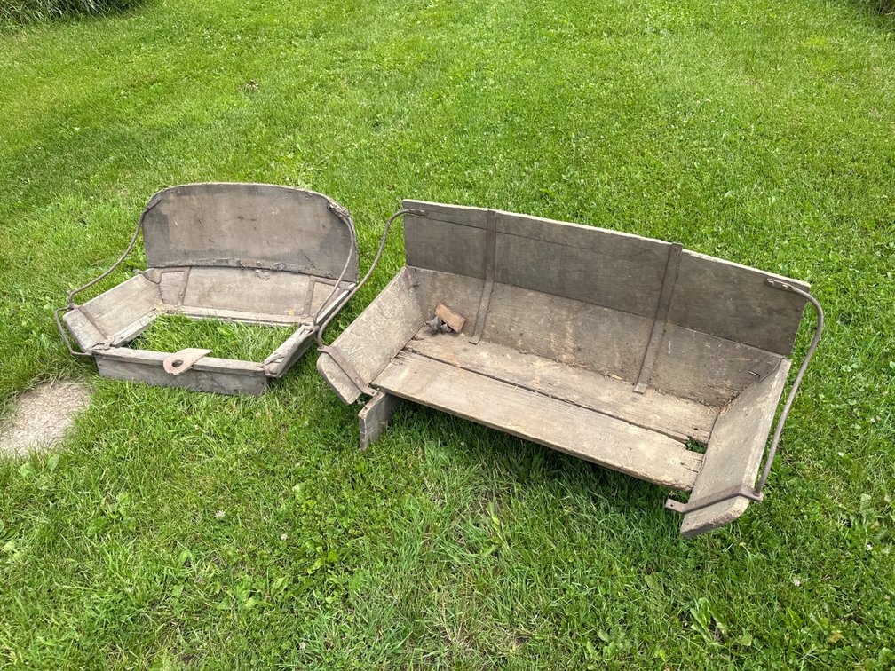 Old Wagon Seats