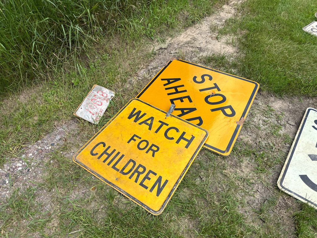 Yellow Traffic Signs