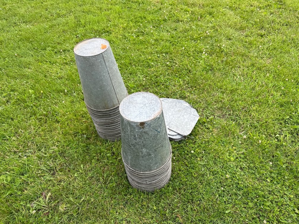 37 Sap Pails, Covers