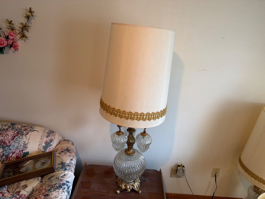 Large Vintage Table Lamp