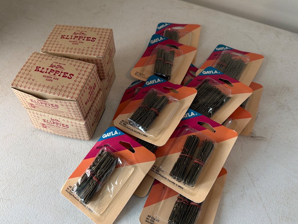 Hair Clips, Pins
