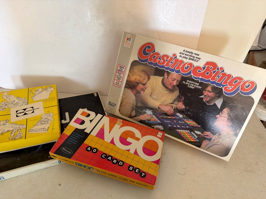 Bingo Games, FWD Box, Ouija Board