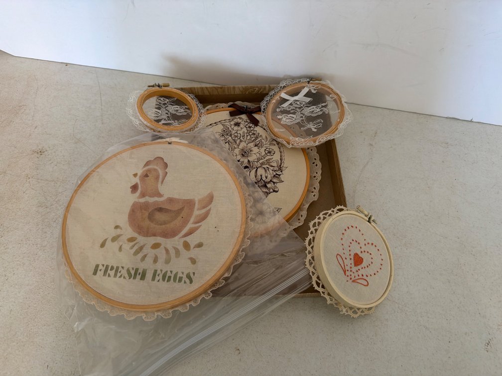 Embroidery and Lace Wall Art