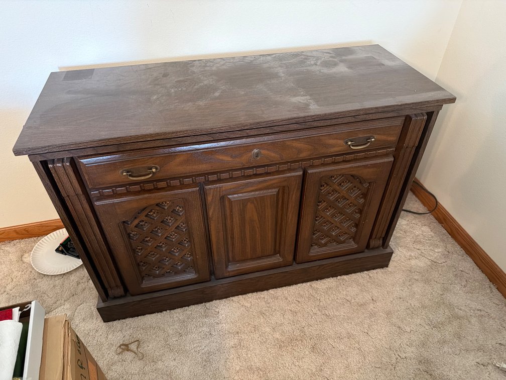 Montgomery Ward, 27” X 40” X 16 Stereo Console