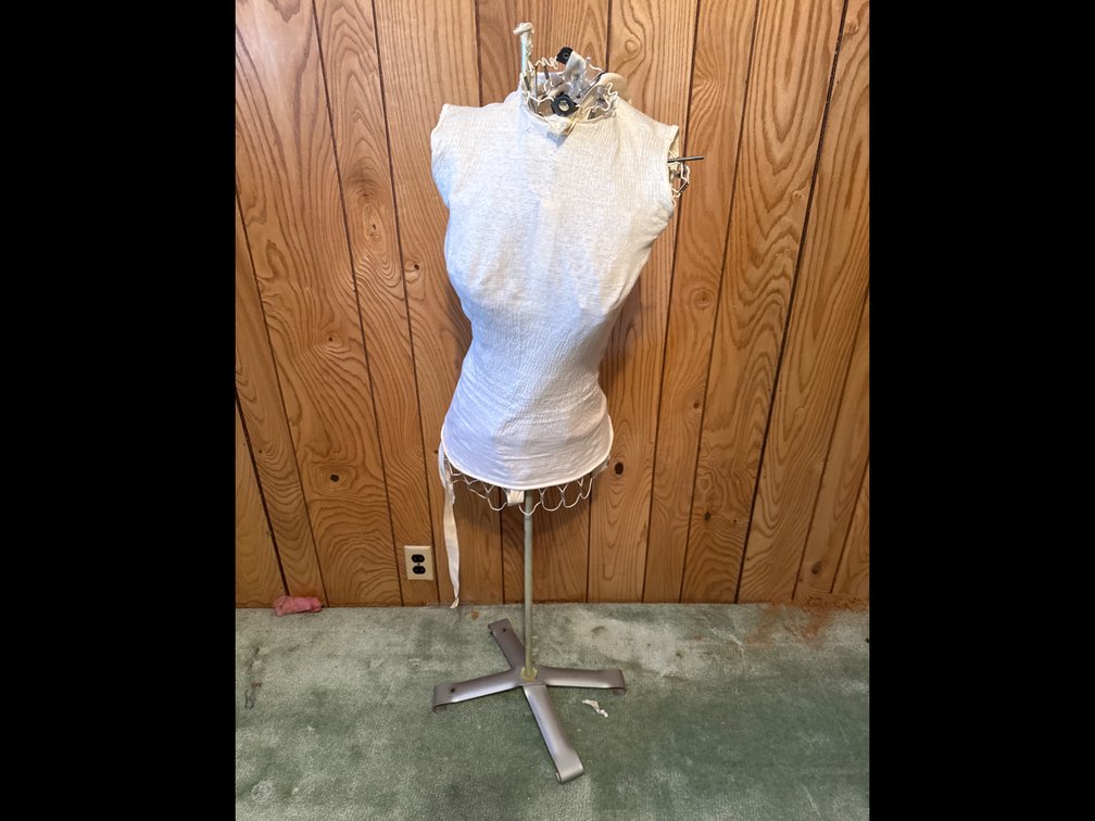 Wire Mesh Dress Form 53” Tall