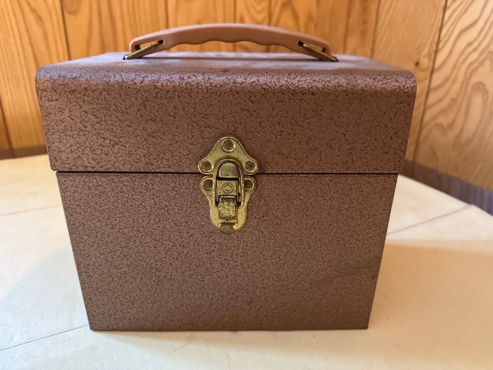 Metal Container with 45’s