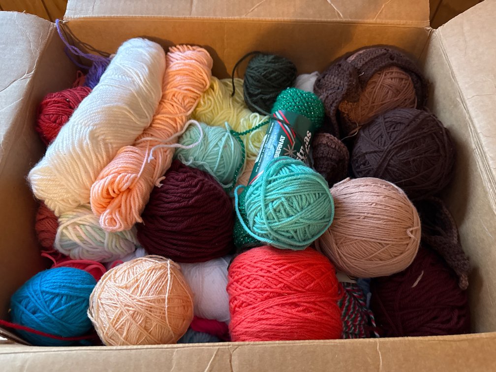 Box Full of Yarn