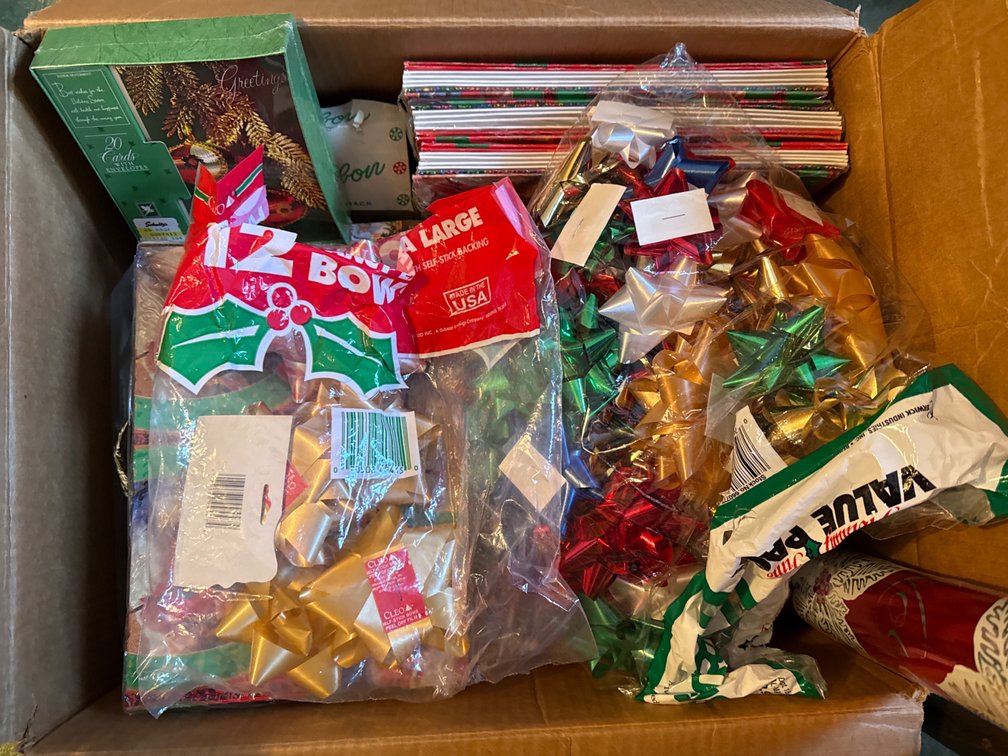 Wrapping Paper, Bows, Gift Boxes, and Bags