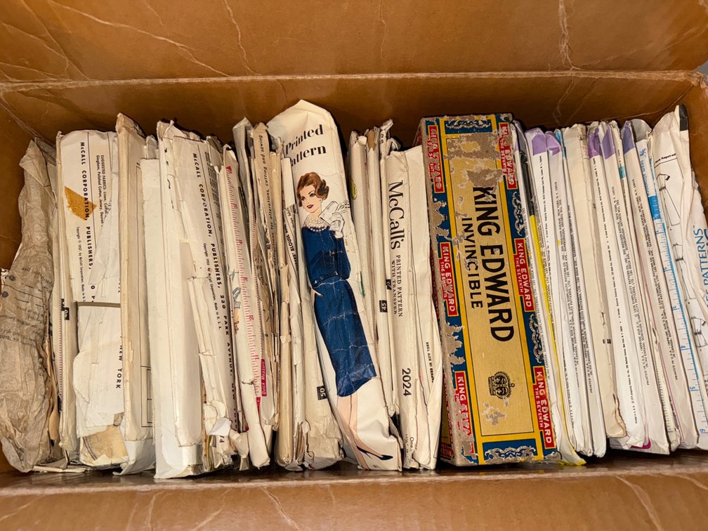 Sewing Patterns, Thread, Elastic, and More