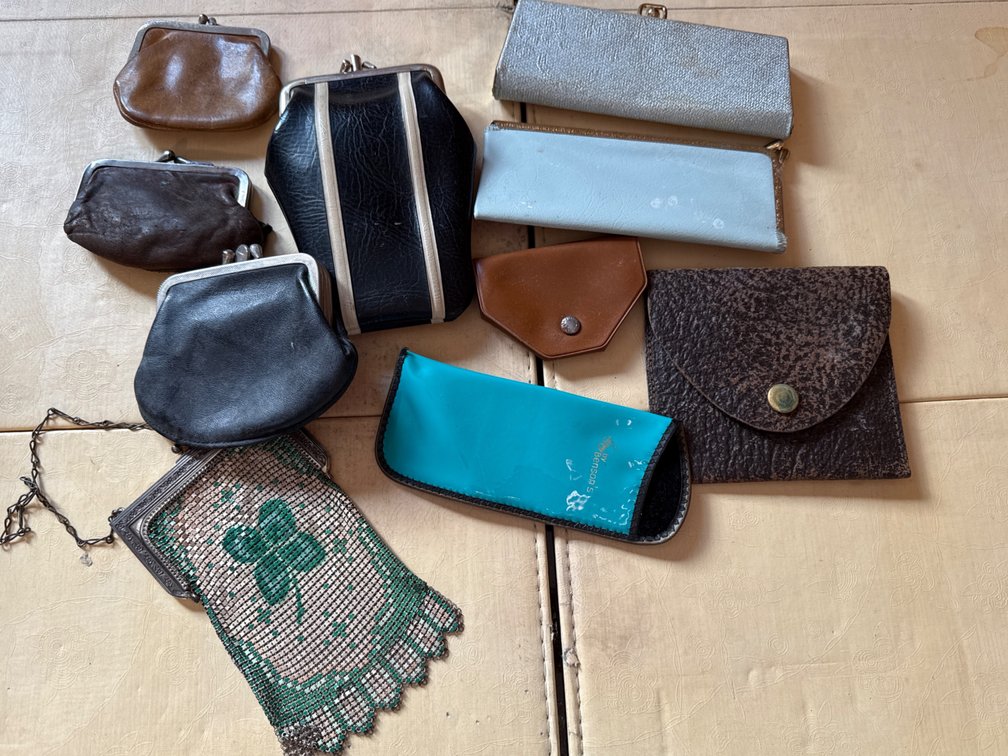 Cigarette, Eye and Coin Purses