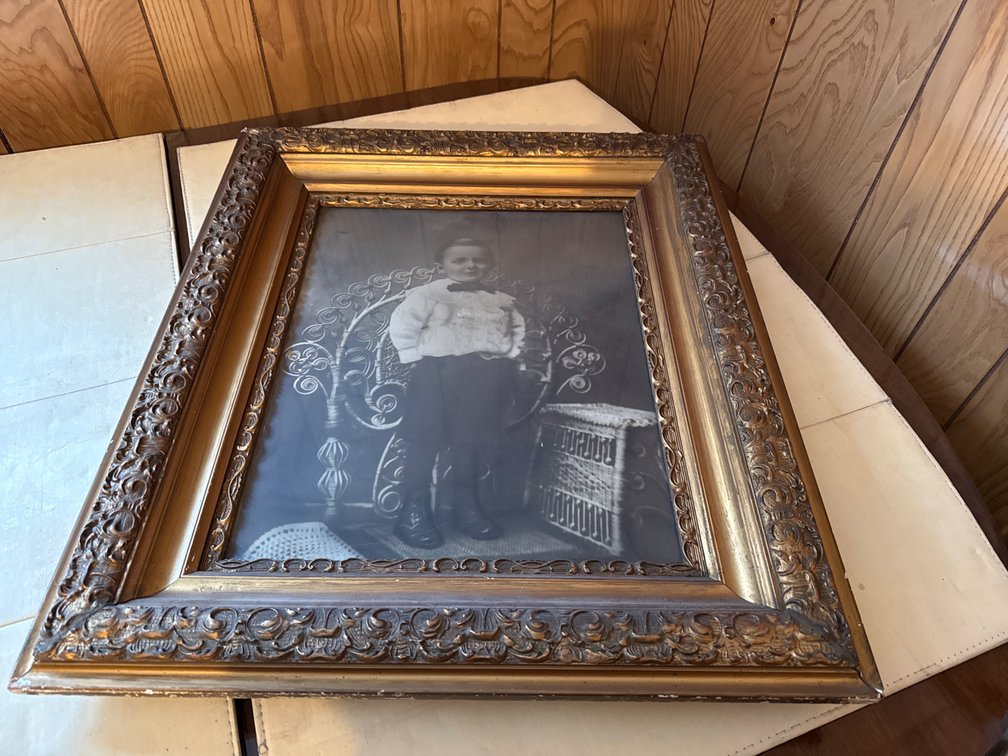 Vintage Picture Frame 29”x 28”