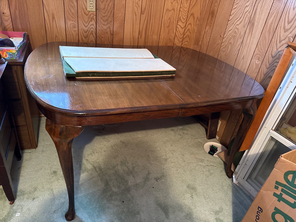 Dining Table And Table Protectors