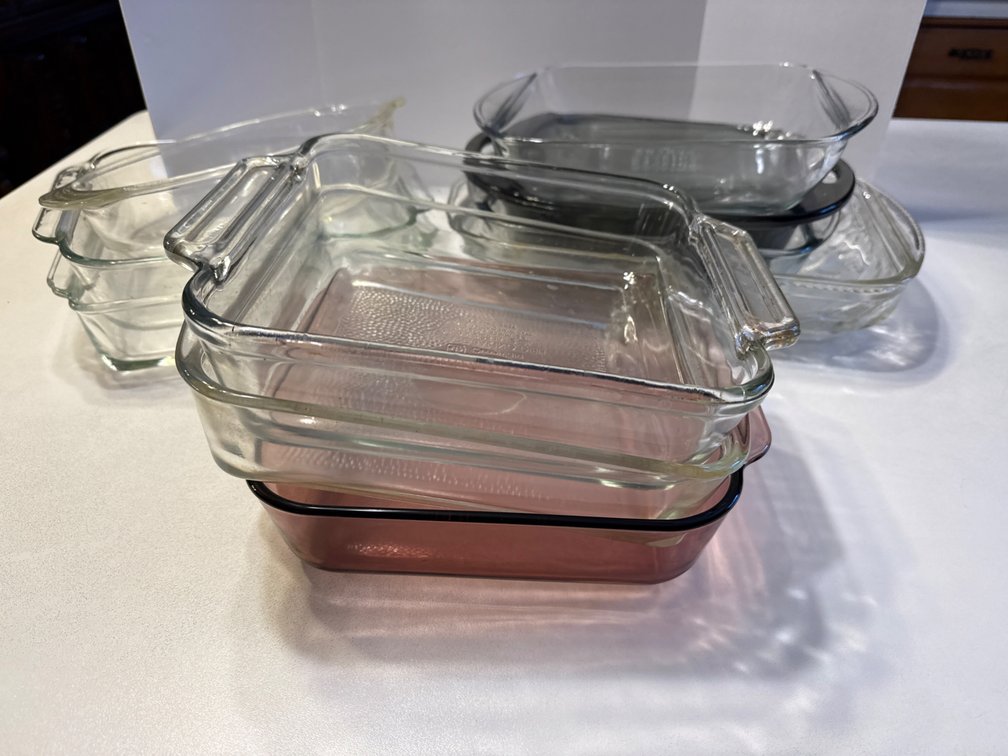 Glass Cake Pans And Casserole Dishes