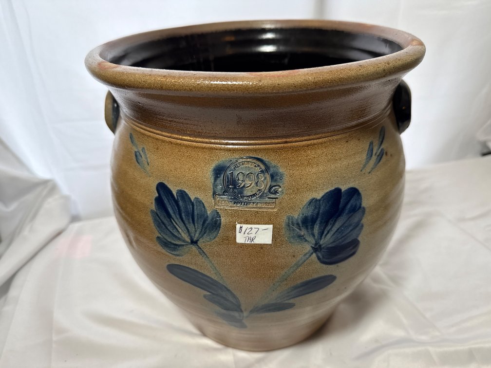 Rowe Pottery Crock 10” Tall