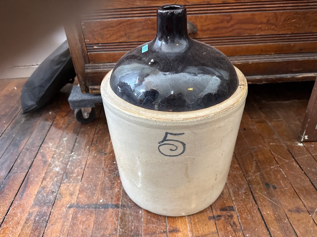 #5 Stoneware Jug