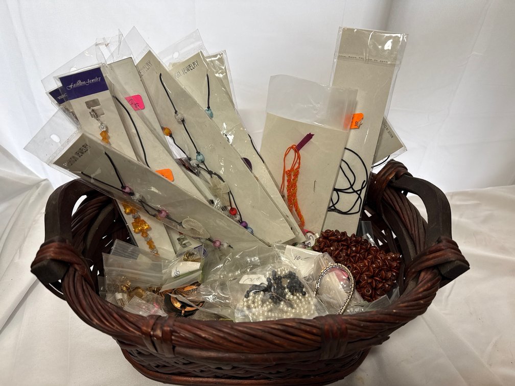 Basket full of Jewelry