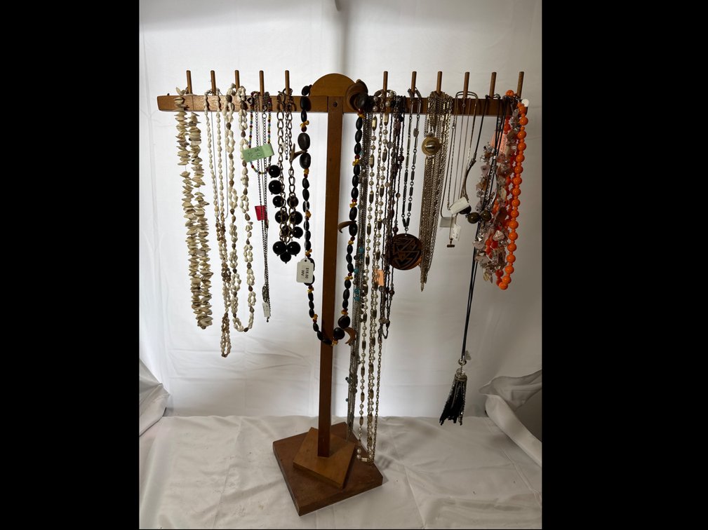 Necklaces with Display Rack