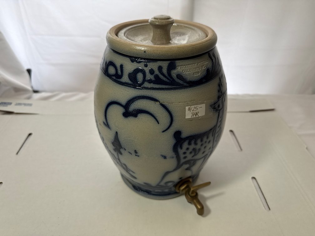 Wisconsin Pottery Water Dispenser