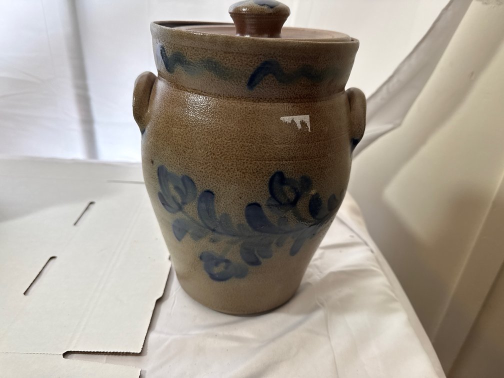 Stoneware Cookie Jar