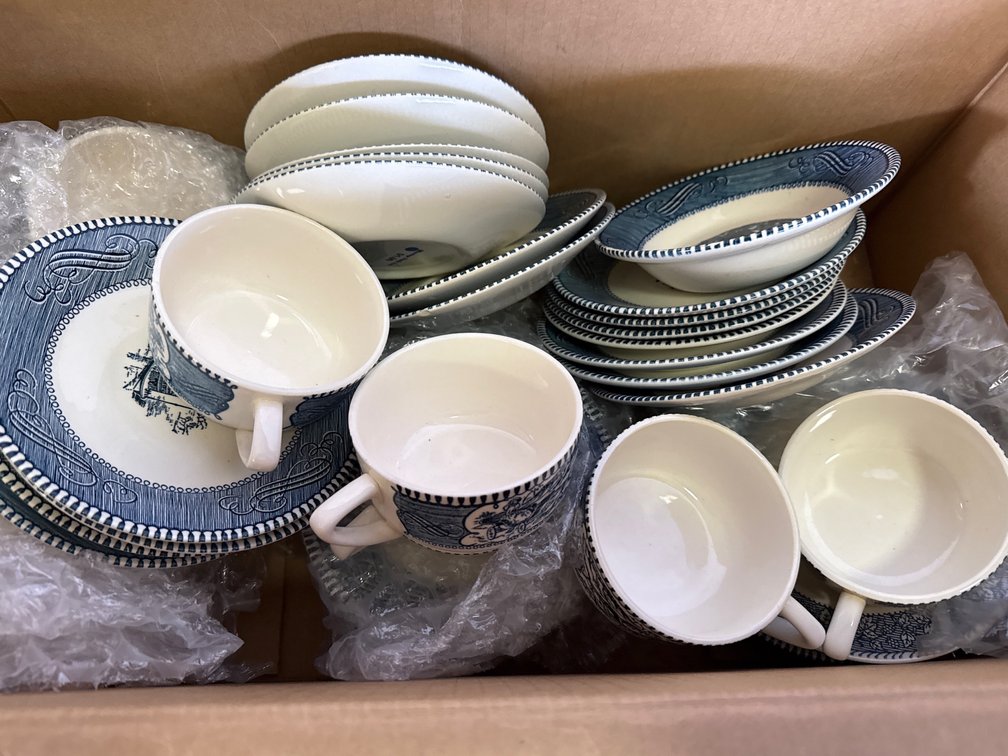 Box of Cups & Saucers