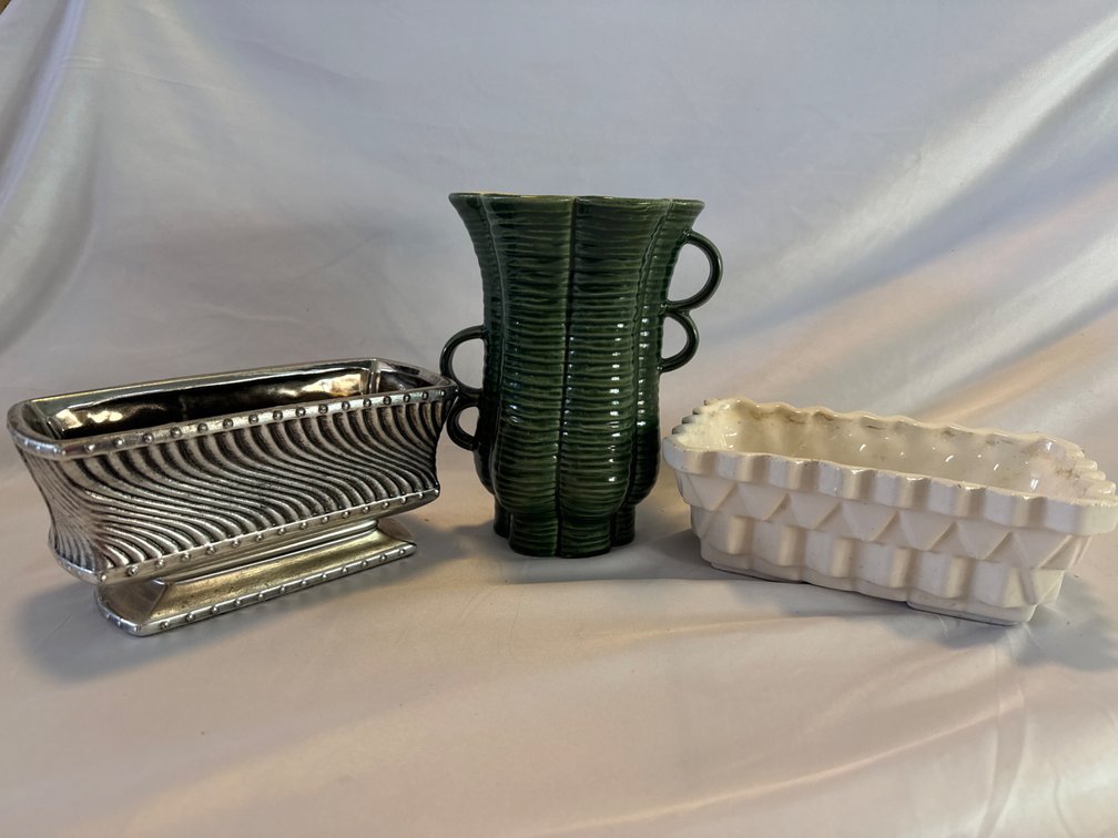 Planters and Vase