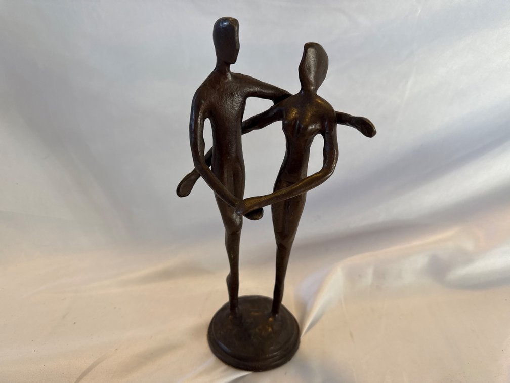 Bronze Dancing Sculptor 9.5” Tall