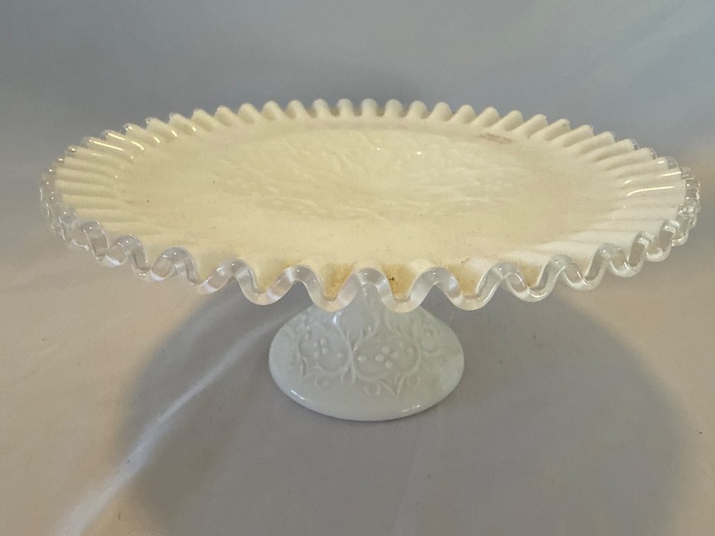 Vintage Fenton Cake Stand