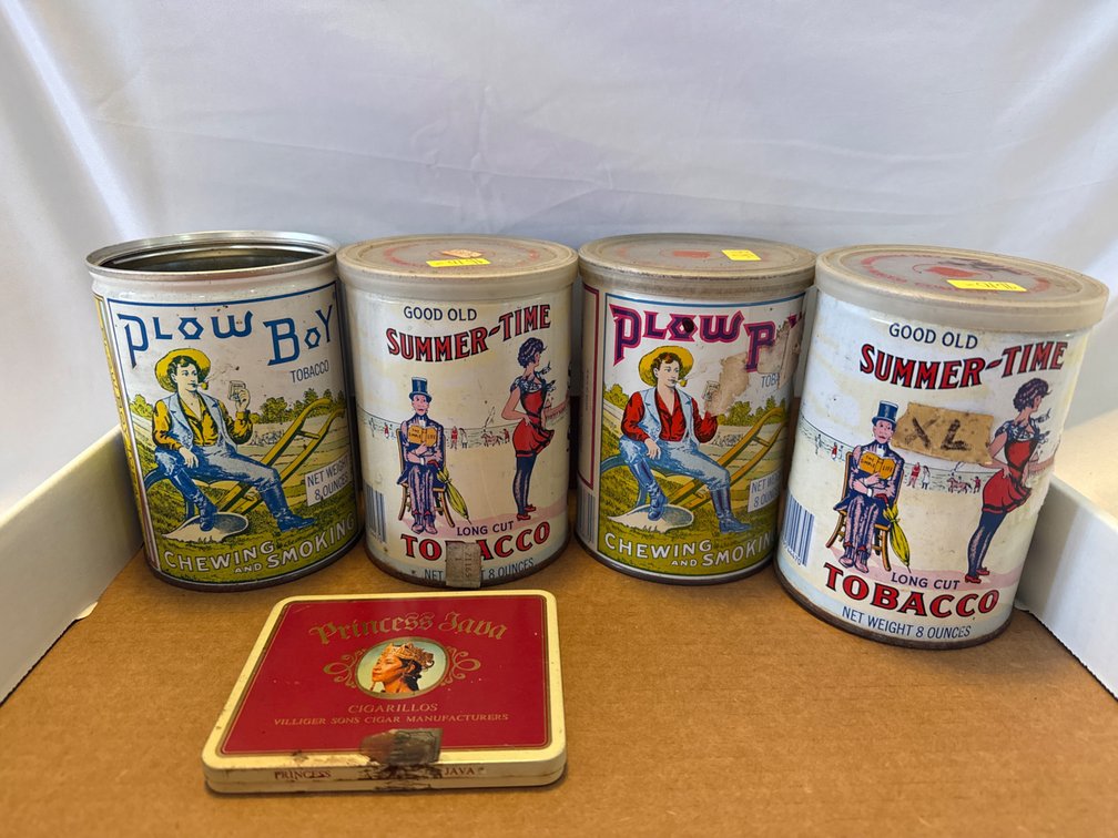 Vintage Tobacco Tins