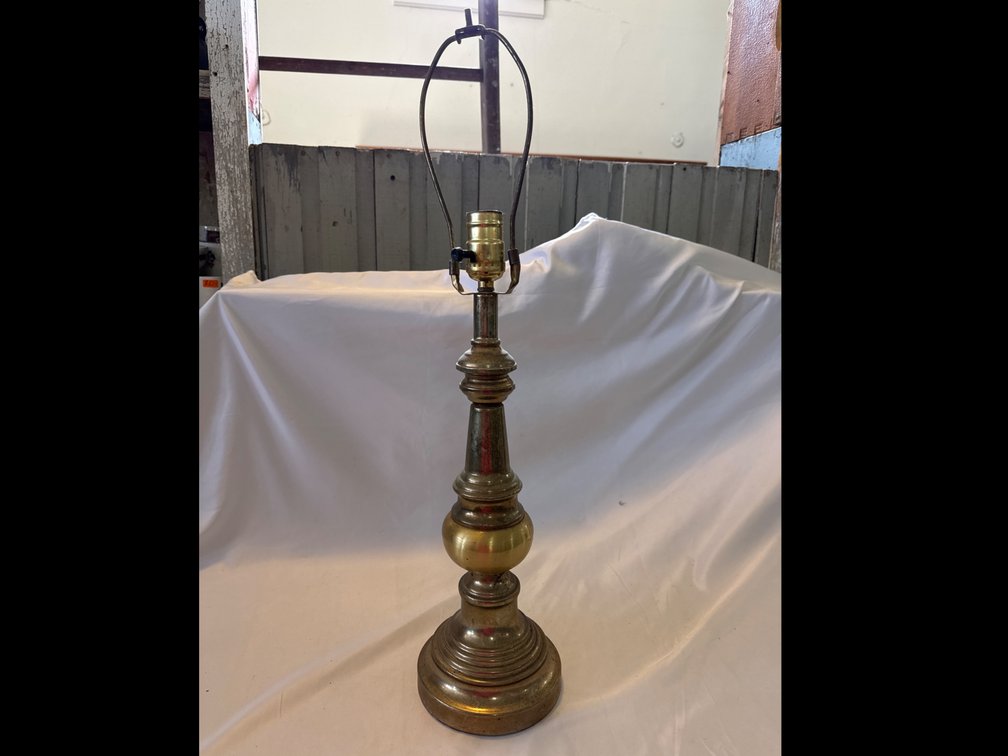 Metal Lamp-No Cord 24.5” Tall