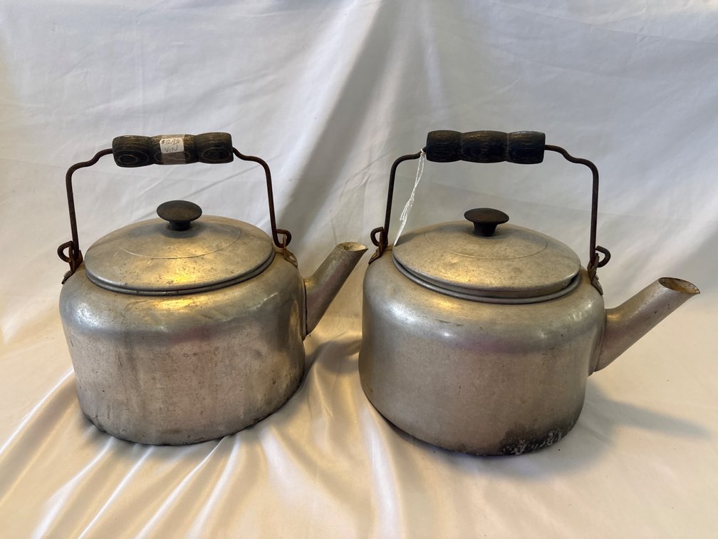 Vintage Metal Tea Kettles