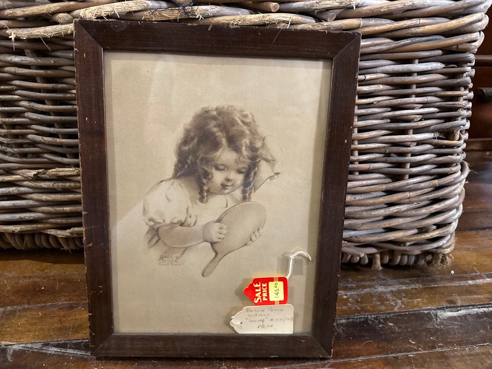 Betsy Pease Gutman “Seeing” Framed Picture 8” x 10”