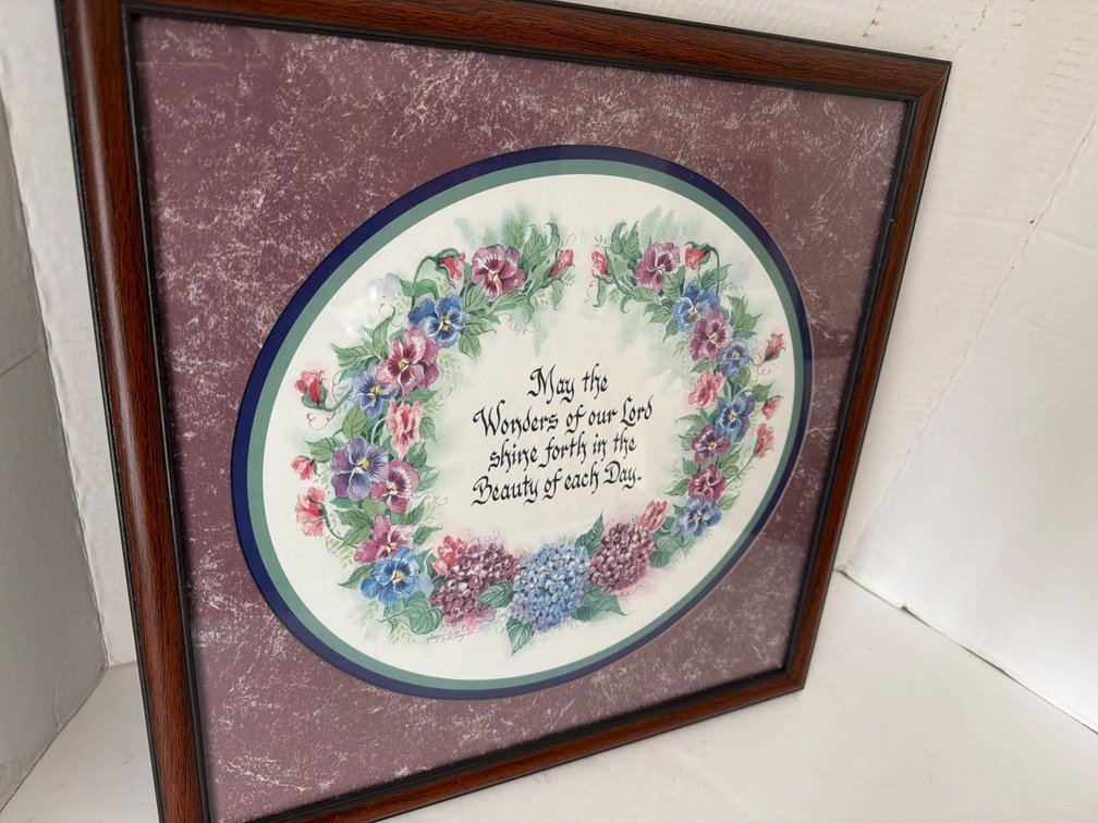 17 X 16.5 Inspirational Wall Picture