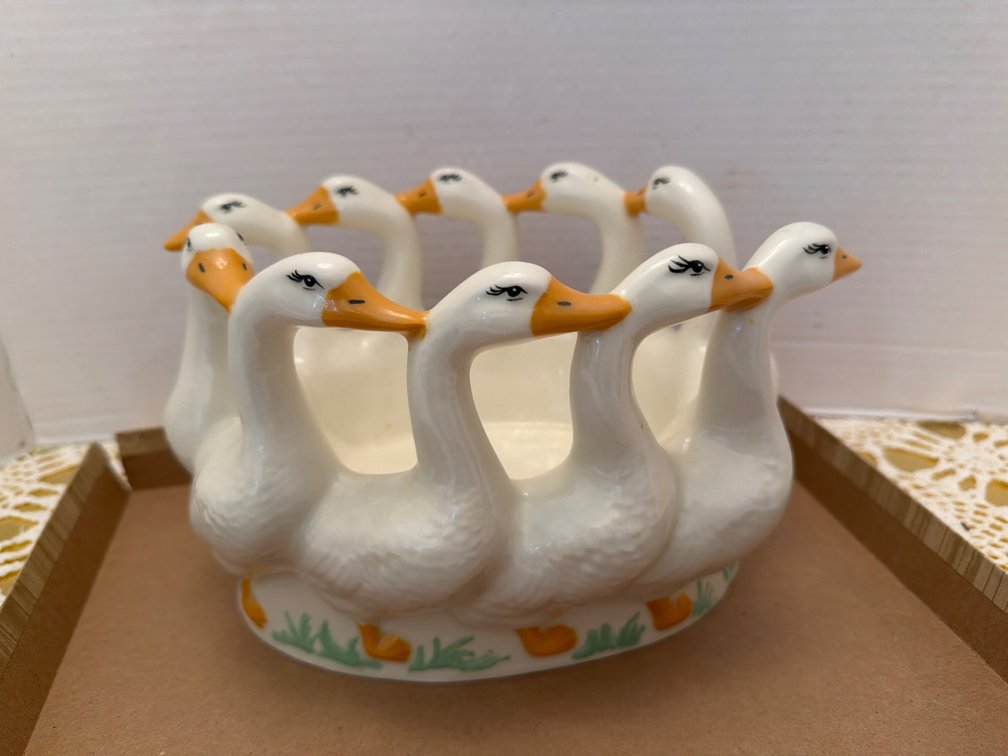 Vintage Ceramic Centerpiece Bowl