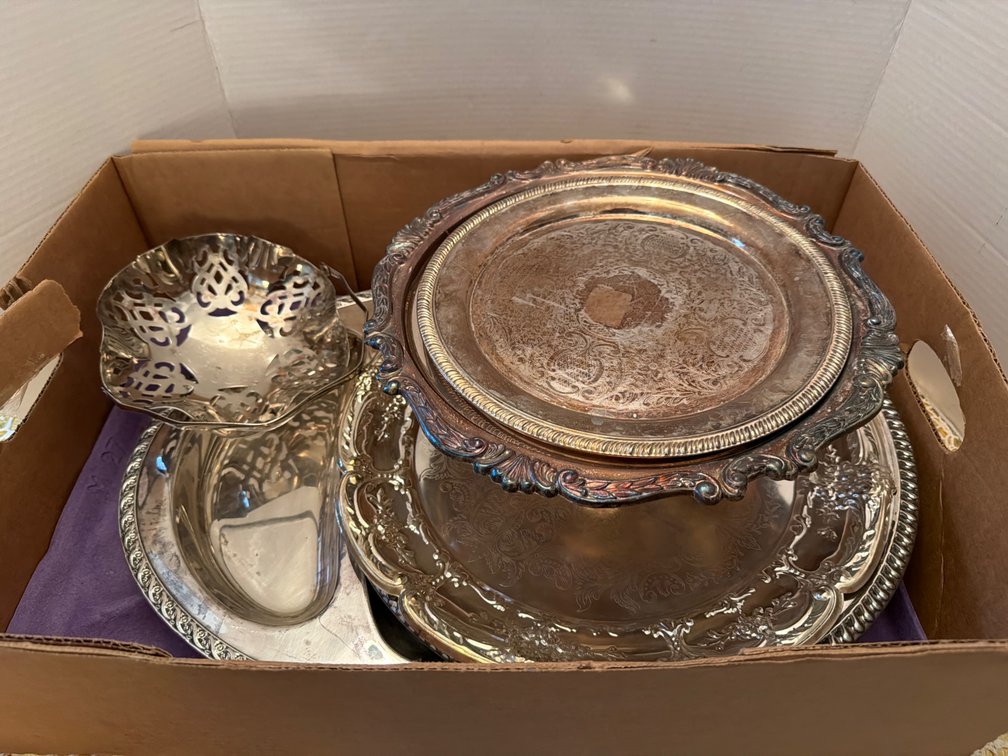 Silver Plated Serving Trays